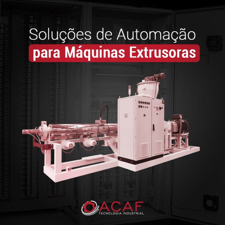 Soluções de Automação para Máquinas Extrusoras - ACAF TECNOLOGIA
